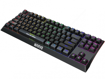 Marvo Keyboard Mechanical KG953 Wireless & Blutooth Wireless & Wired Tri-modes TKL RGB 