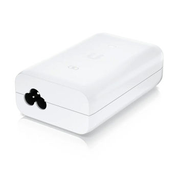 POE-at адаптер питания инжектор Ubiquiti POE+ Injector U-POE-AT, 802.3at, 48 Volt 0.65A, Delivers 30W of PoE+ (Sursa de alimentare PoE / блок питания (инжектор) PoE)