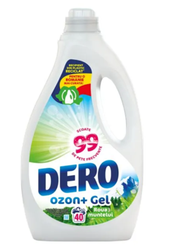 Dero 2in1 Gel, Prospeţimea Muntelui, 2.0L (40 spalari) 