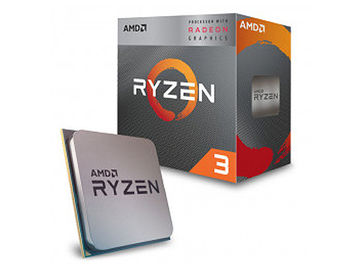 CPU AMD Ryzen 3 3200G 4-Core, 4 Threads, 3.6-4GHz, Unlocked, Radeon Vega 8 Graphics, 8 GPU Cores, 6MB Cache, AM4, Wraith Stealth Cooler, BOX