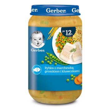 cumpără Gerber Junior Pireu peste, morcov, mazare 250g în Chișinău 