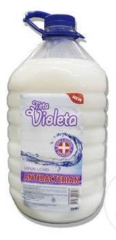 Sapun lichid Teta Violeta, 5 litri, Antibacterian 