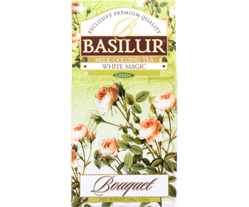 купить Чай зеленый  Basilur Bouquet Collection  WHITE MAGIC  100 г в Кишинёве 
