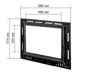 Дверца чугунная KAWMET W6 