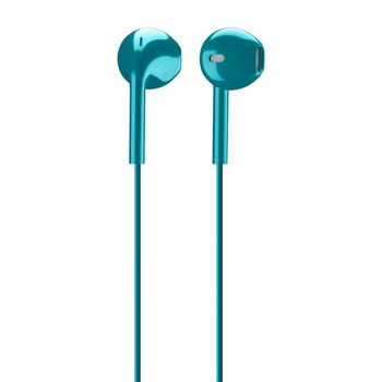 Cellular LIVE EGG-capsule earphone with mic, Green 
