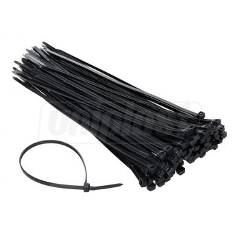 cumpără Coliere pentru cabluri din nylon NEGRE 3.4 x 300mm (100buc) HARDEN în Chișinău 