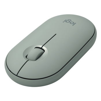 Wireless Mouse Logitech M350, Optical, 1000 dpi, 3 buttons, Ambidextrous, Slim, 2,4 /BT, 1xAA, Green 