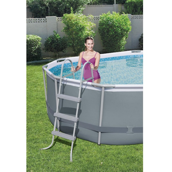 Piscina Power Steel Oval 549x274x122cm, 13430L, carcas metal 