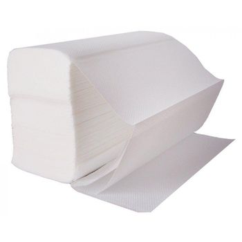 Бумажные полотенца Fesko, 2 слоя, Z сложения, 200 листов (белые). 