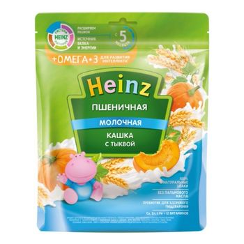 cumpără Heinz terci de grîu cu lapte și bostan Omega 3, 5+ luni, 200 g în Chișinău 