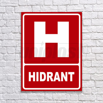 cumpără Indicator "HIDRANT" (Dibond) 20x26cm în Chișinău 