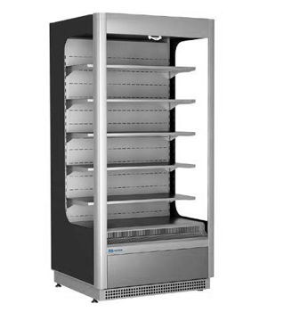 купить Холодильная витрина KVK-950MP,950х870х2012mm; +5…+12 C°, gray matt в Кишинёве 