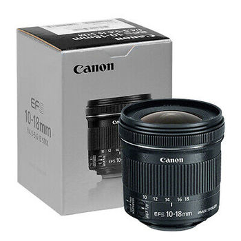Zoom Lens Canon EF-S 10-18mm f/4.5-5.6 IS STM 
