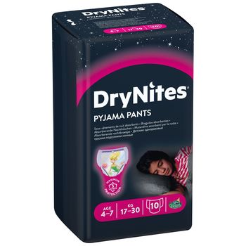 Трусики Huggies DryNites для девочек, 4-7 лет, 10 шт. 