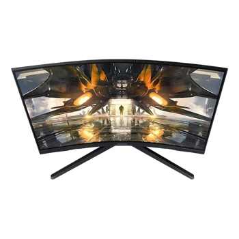 27" SAMSUNG Odyssey G5 S27AG550E,Black,Curved-VA 2560x1440,FreeSync165Hz,1ms MPRT,300cd,HDR,DP+HDMI 