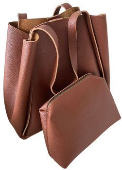 Сумка-шоппер Big City Texture Brown 