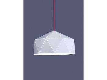 Suspensie Diamond alb-rosu 1l 6617 