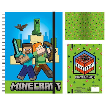 Carnet Pyramid International SR74683 Dst Minecraft (Steve And Alex) A5 Notebook
