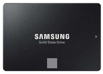 2.5" SATA SSD 1.0TB Samsung  870 EVO "MZ-77E1T0BW" [R/W:560/530MB/s, 98K IOPS, MGX, V-NAND 3bit MLC] 