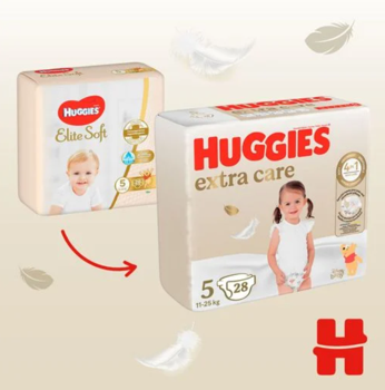 cumpără Scutece Huggies Extra Care Mega  5  (11-25 kg)  50 buc în Chișinău 