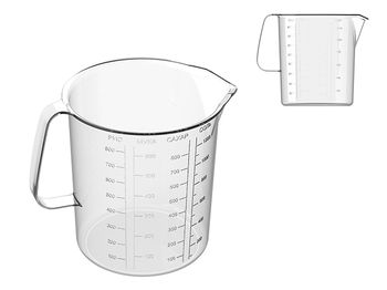 Емкость мерная Filalex 1l прозрачная 