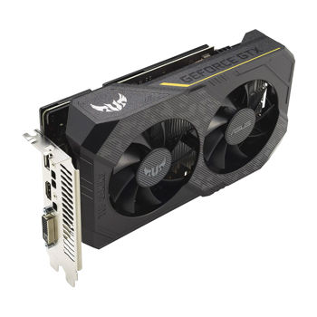 Видеокарта ASUS TUF-GTX1650-O4GD6-P-V2-GAMING, GeForce GTX1650 4GB GDDR6, 128-bit, GPU/Mem clock 1665/12002MHz, PCI-Express 3.0, DVI/HDMI/Display Port (placa video/видеокарта)