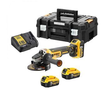 УГЛОВАЯ ШЛИФМАШИНА АККУМУЛЯТОРНАЯ DEWALT DCG405P3 