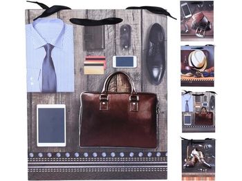 Punga pentru cadouri "For Gentleman"32X26X10сm 