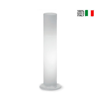 Lampa stalp de podea de exterior LYXO VERTIGO Column H 110 cm with Led tube Outdoor - wire - plastic base - LA310-HOR110-019 included led tube T8 14W 6500K  (Lampa de podea de exterior cu bază din plastic  - cu fir)