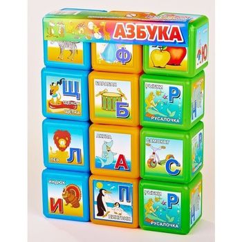 cumpără M Toys Cuburi Alfabet rus,12 buc în Chișinău 