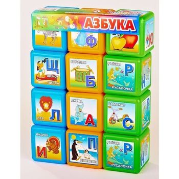 купить M Toys Азбука Кубики,12 шт в Кишинёве 