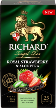 Чай Richard Royal Strawberry & Aloe Vera 25 пак 