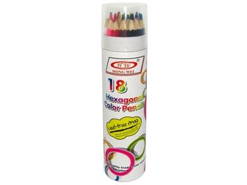 Set creioane colorate 18buc in tub 