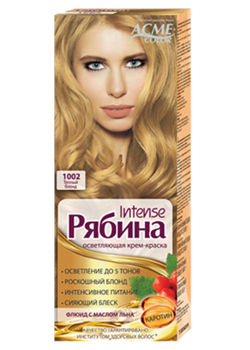 Краска для волос Рябина INTENSE 1002 100мл 