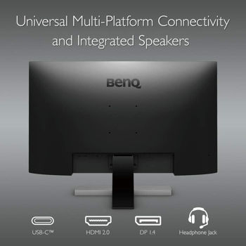 купить 32.0" BenQ "EW3270U", Black (VA, 4K-UHD, 4ms, 300cd, LED20M:1(1000:1) HDR, HDMI+DP+USB-C, Speakers) в Кишинёве 