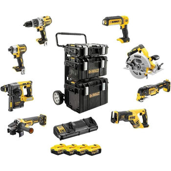 Set de scule electrice DeWalt DCK853P4T