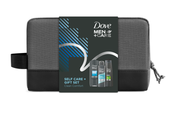 купить Подарочный набор DOVE MEN +CARE CLEAN COMFORT (Гель для душа 250 мл + Дезодорант 150 мл + Шампунь 250 мл) + Бесплатная сумка 2023 в Кишинёве 