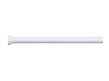 Карниз для шторки раздвижной Spirella 125-220cm, белый, алюм 