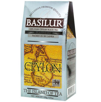 купить Чай черный Basilur The Island of Tea Ceylon PLATINUM, 100г в Кишинёве 