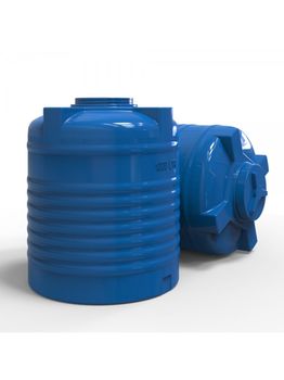 cumpără Rezervor apa 1000 L vertical, oval (albastru) cu stut D. 1/2", fortat 110x130 cm (112x132 cm) (1,47 m³) în Chișinău 