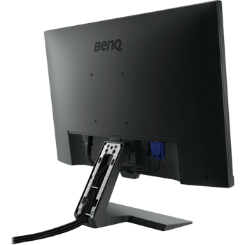 23.8" BenQ GW2480E, Black, IPS, 1920x1080, 75Hz, 5ms, 250cd, CR1000:1,D-Sub+HDMI+DP , Spkrs 