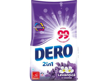cumpără Detergent Dero Manual 2in1 Lavanda si Iasomie 1.4  kg (31 spalari) în Chișinău 