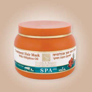 купить Health & Beauty Лечебная маска для волос с маслом облепихи (250ml) 44.302 в Кишинёве 