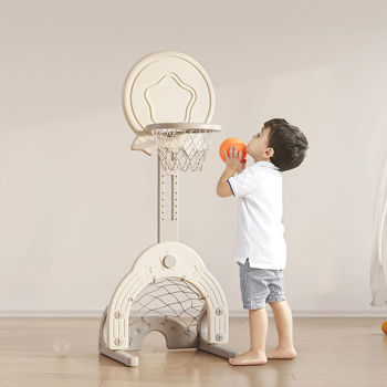 Стенд для баскетбола детский 3-в-1 (h=1.22-1.53 м) inSPORTline Estrelino 25924 (10227) 