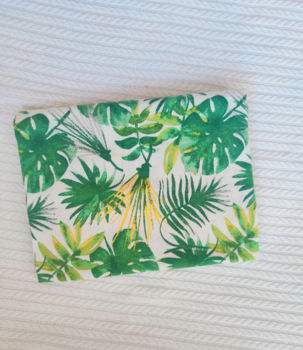 Байковая пелёночка Pampy 100*80 cm Green 