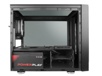 купить Case mATX Chieftec Chieftronic M1, w/o PSU, 1x120mm RGB, 2xUSB3.0, 2xUSB2.0, Temperd Glassl, Black в Кишинёве 