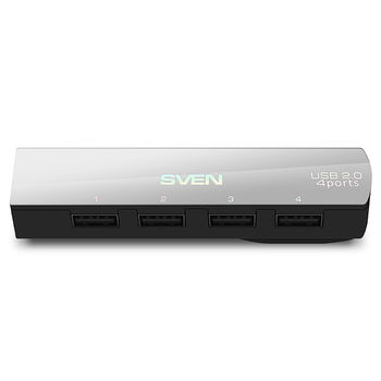 USB 2.0 Hub 4-port SVEN "HB-891", Black 