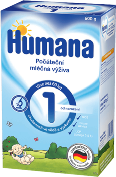 cumpără Humana 1 formulă de lapte cu prebiotice, 0+  luni, 600 g în Chișinău 