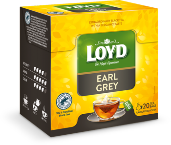 купить LOYD Earl Grey, чай черный, 20 пак в Кишинёве 