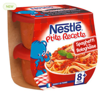 купить Nestle пюре спагетти болоньезе, 2х200гр, (8+) в Кишинёве 